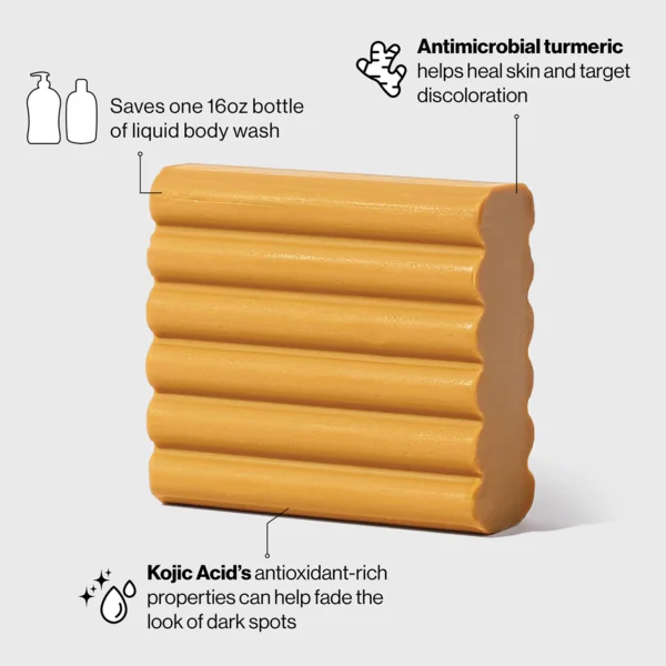 Kitsch Kojic Acid Solid Face & Body Wash - Image 3