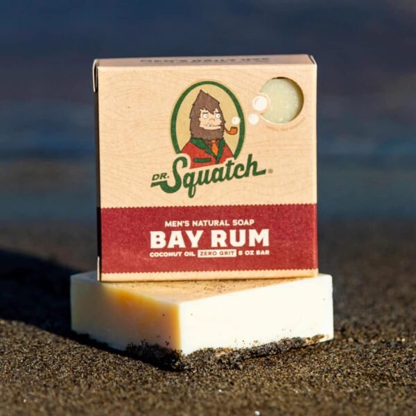 Dr. Squatch Bay Rum Soap Bar - Image 2
